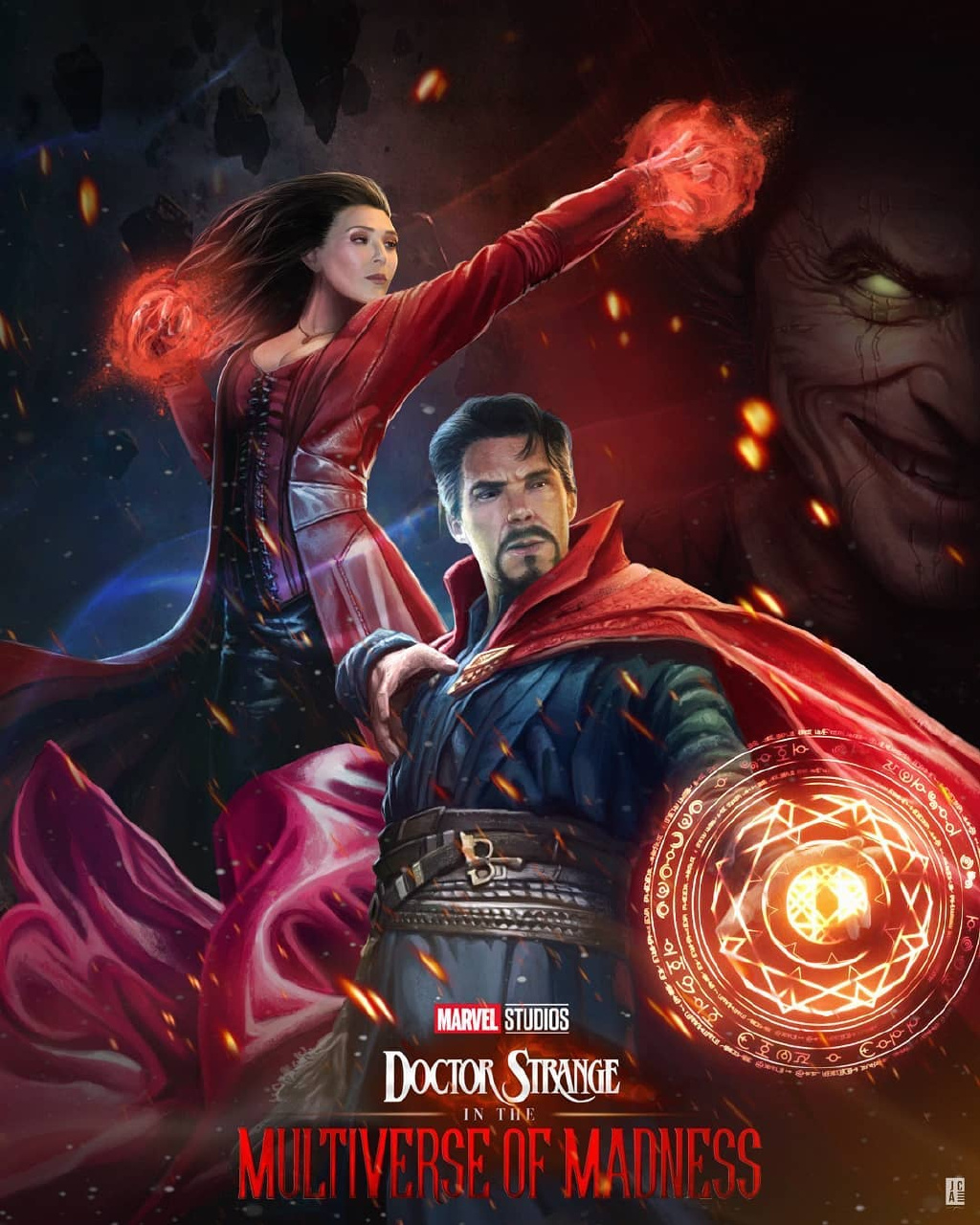 漫威首曝《奇异博士2》电影剧情!绯红女巫加入,大反派梦魇亮相