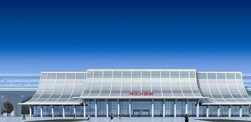 湖北省丹江口市重要的高铁车站——丹江口站