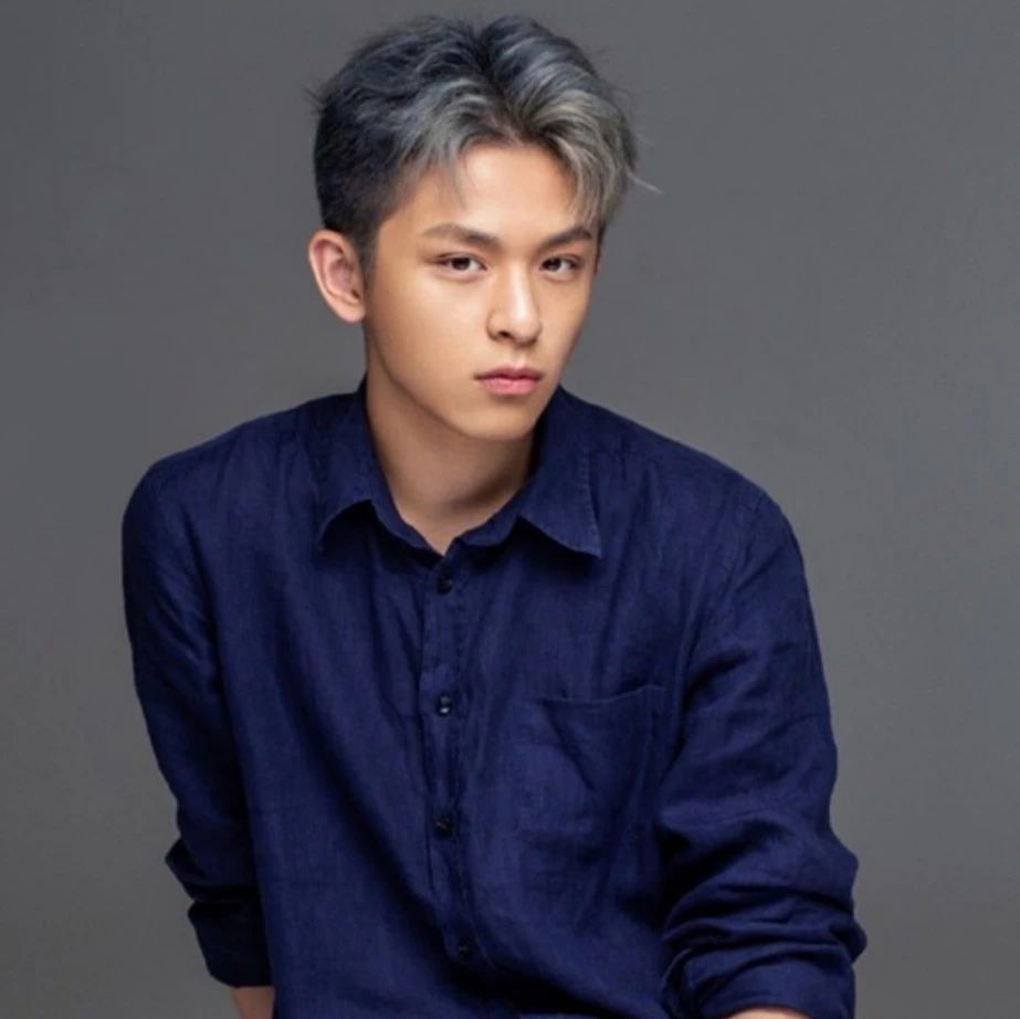 何音黄志忠18岁儿子:银灰头发阳光帅气,继承妈妈美,爸爸的帅气