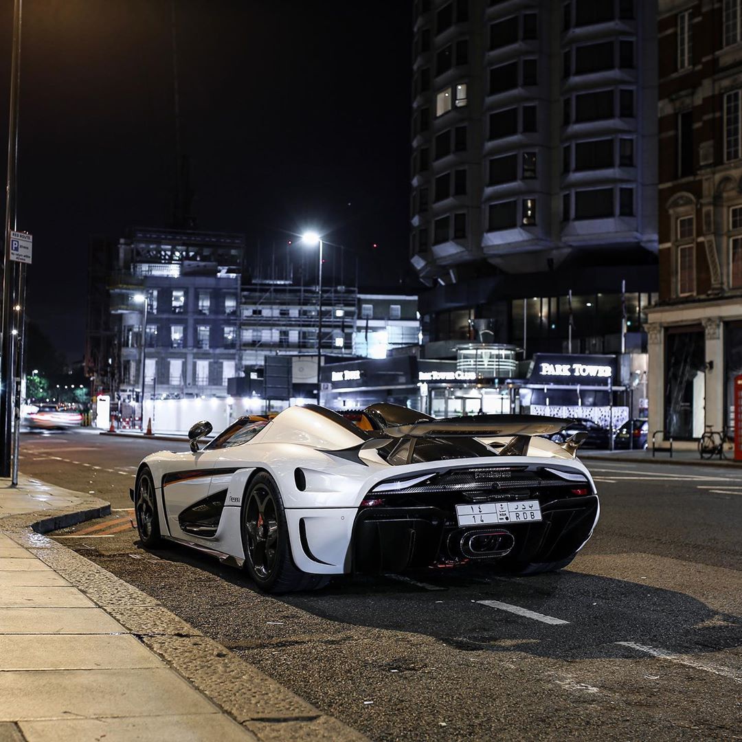 科尼赛克jesko实车街拍 精致的运动感