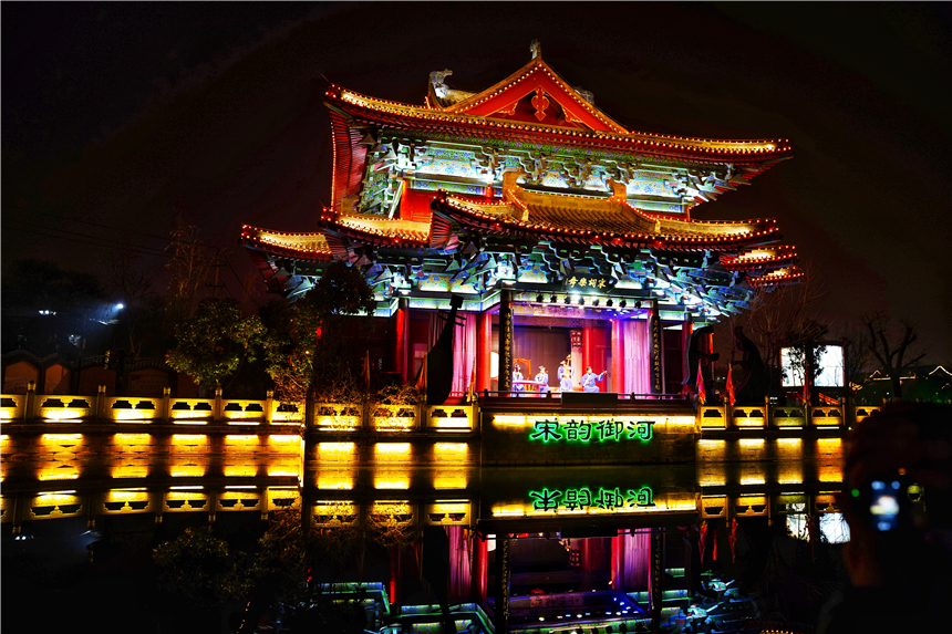 夜游御河,感受北宋时期的古人生活|御河|开封|包公祠_新浪新闻