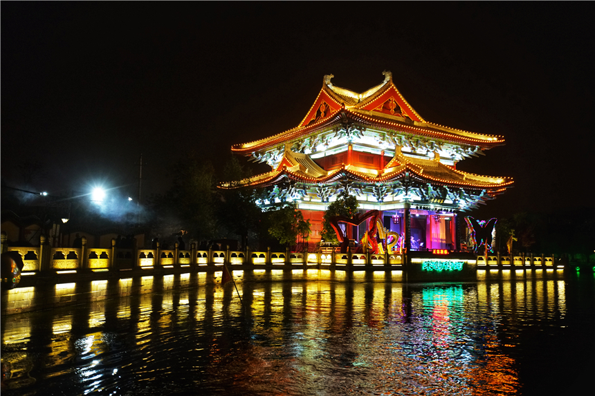 夜游御河,感受北宋时期的古人生活|御河|开封|包公祠_新浪新闻