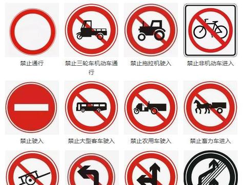 认识这些交通标识 再也不担心违章出事故了 认识这些交通标识 再也不担心违章出事故了