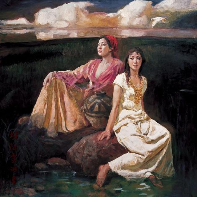 广州画院资深油画家赖征云人体油画欣赏