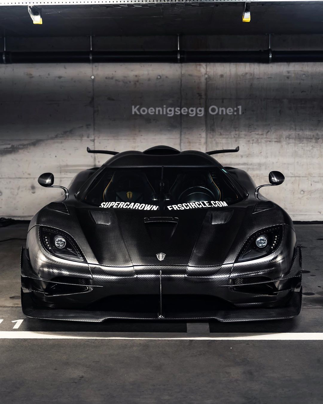 科尼赛克one:1实车 帅气精致的运动感