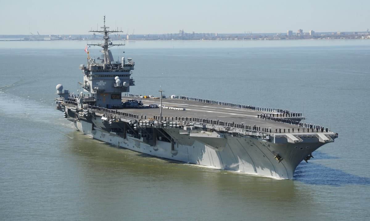 航母传奇企业号的故事!什么样的光辉历史,能让46艘军舰一个名字