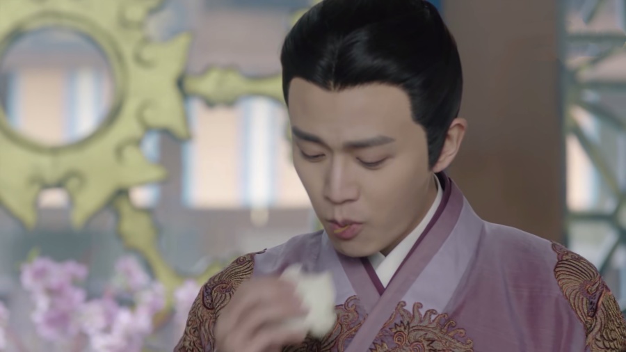 锦衣之下扇坠吻快来了今夏陆绎吃肉夹馍太有爱了细节好评