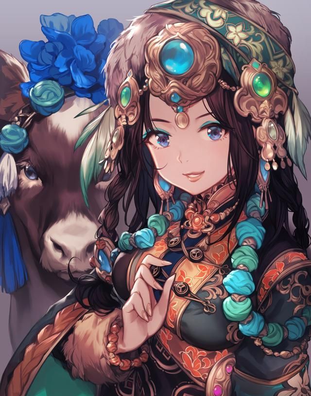 来自日本插画师的一组非常漂亮的人物插画作品