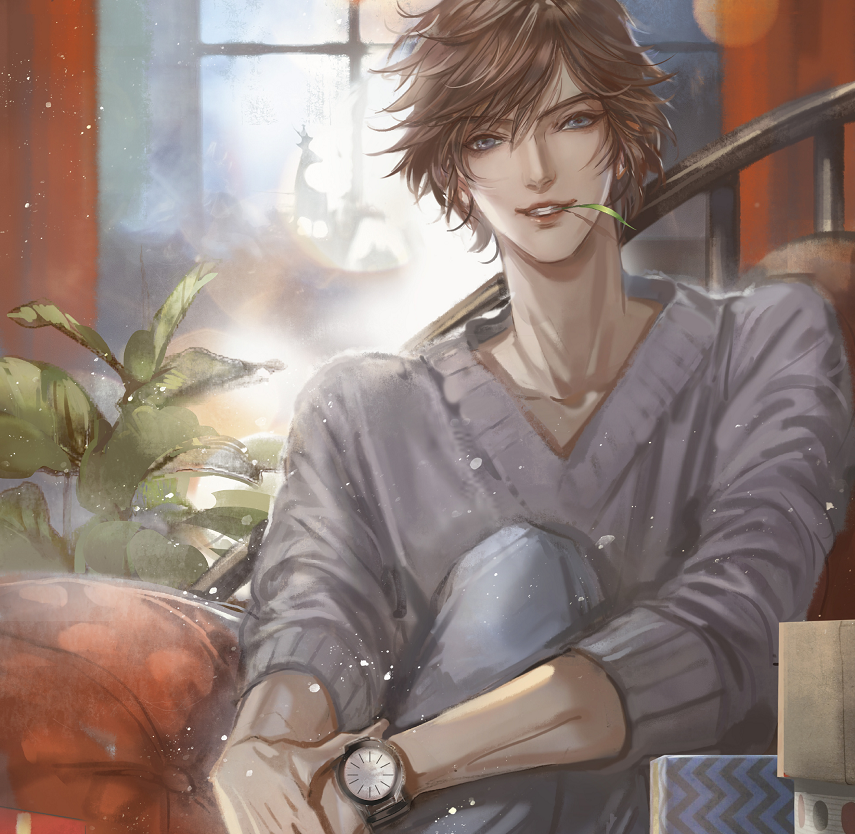 当王者荣耀男神穿现代装韩信皮衣好帅赵云李白变居家男友