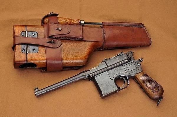 抗战时期中国改造的驳壳枪,成为游击队青睐的武器,非常实用