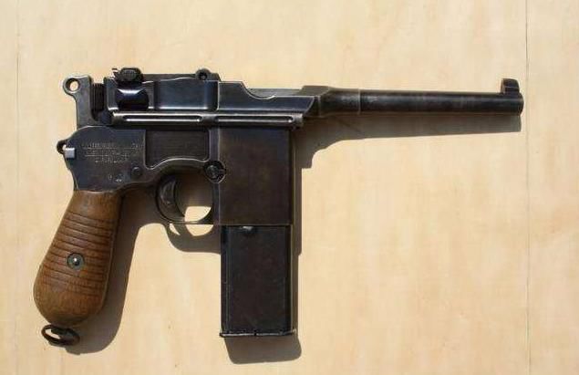 抗战时期中国改造的驳壳枪,成为游击队青睐的武器,非常实用