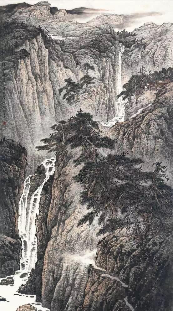 范曾,邱汉桥,潘文良,邢亚洲作品赏析|邱汉桥|山水画|范曾_新浪新闻