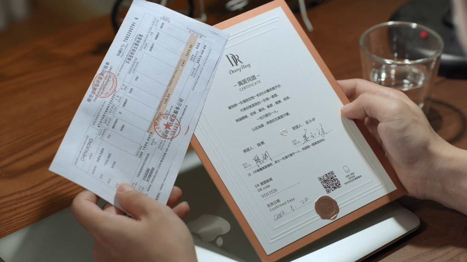 韩庚新剧完美收官,dr钻戒见证各路cp寻得真爱