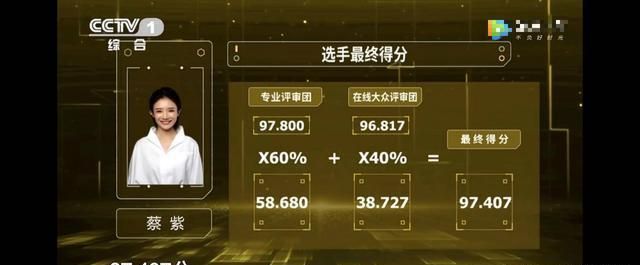33岁蔡紫获文艺类冠军,身为6岁孩子妈妈,她为何被称董卿接班人