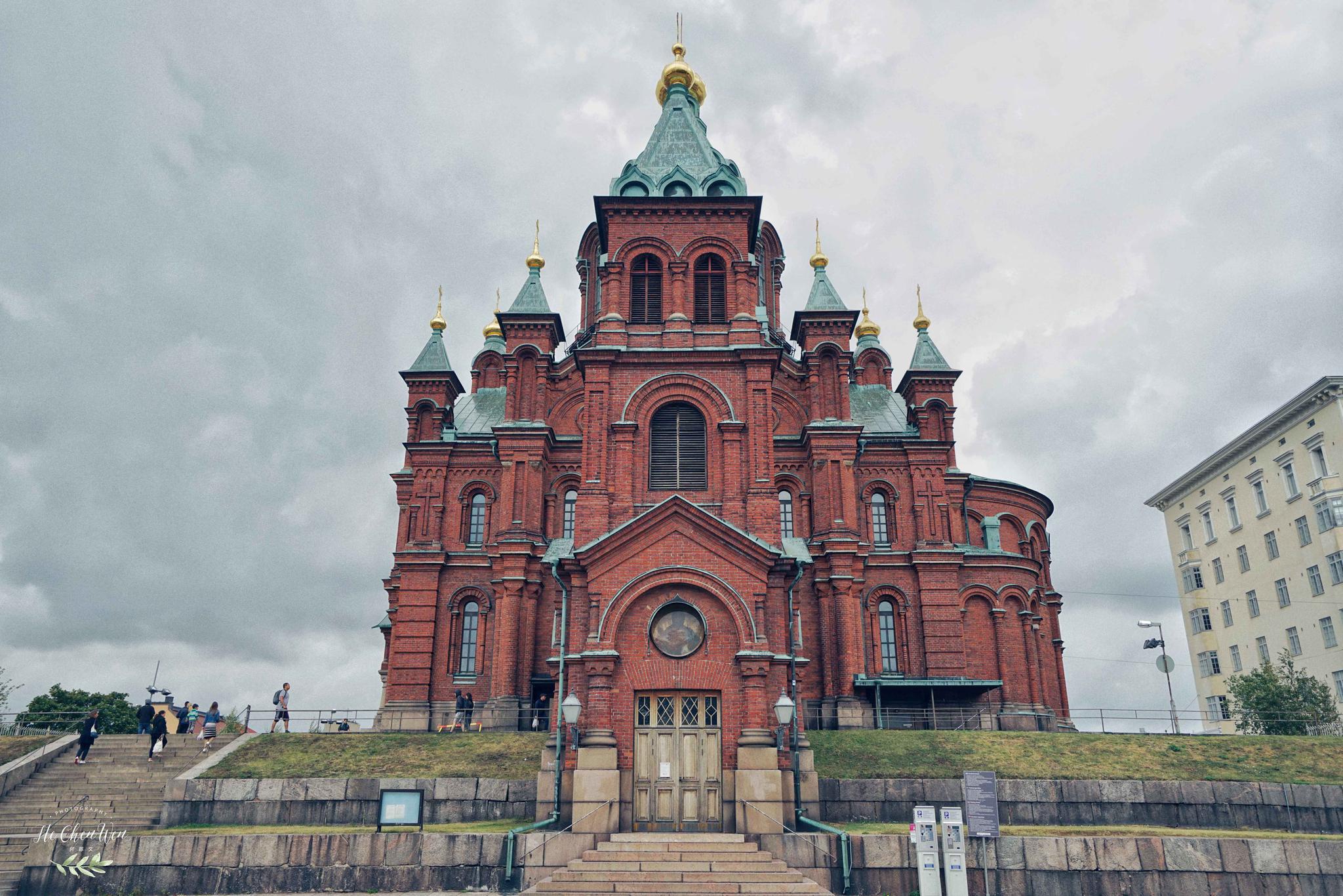芬兰著名的东正教堂,又被称为红教堂,充满神秘色彩