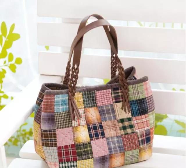 一针一线手工缝制的布艺拼布包,不同的风格,你更喜欢哪一种呢