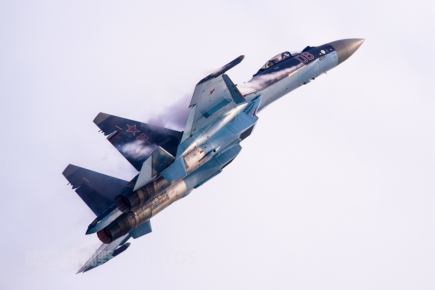 超侧卫苏-35战机组图,颜值与实力的完美结合,苏霍伊粉的最爱