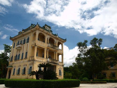 岭南水乡和西方建筑风格于一体,广东省开平市立园|立园|园林|别墅区