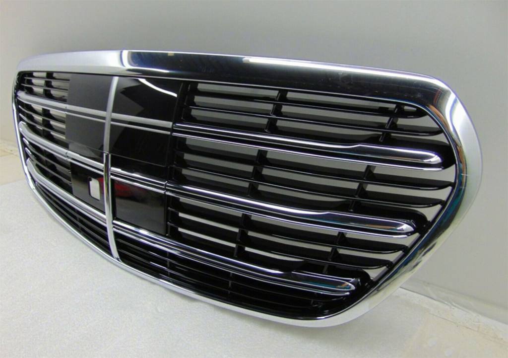 奔驰全新S级方向盘/中网曝光 2020年首发亮相