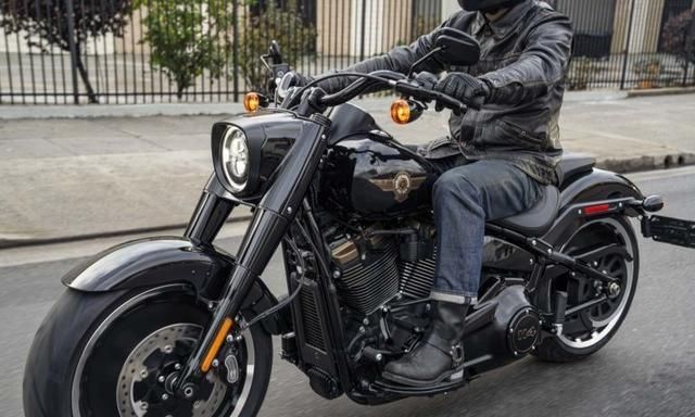 哈雷"肥仔"fat boy 30周年限量版,细节考究,沉稳帅气!