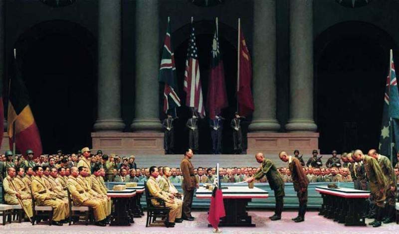 日本向中国签字投降时,有两个误传,有必要更正一下|何应钦|小林浅三郎