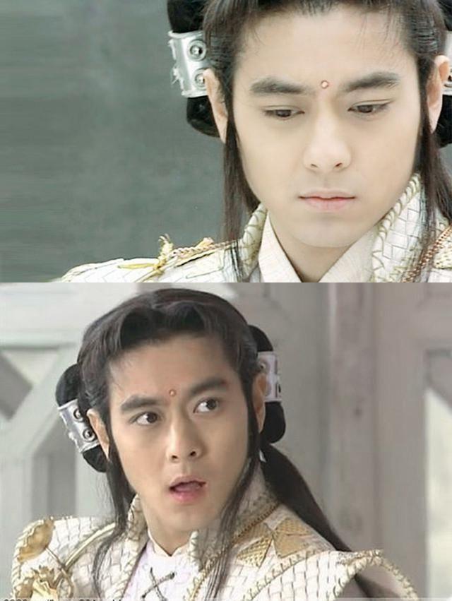 在额头画花的男明星古装造型朱一龙太仙乔振宇经典