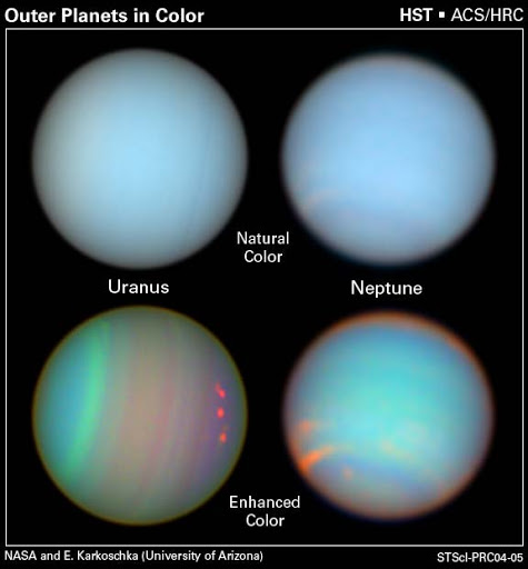 为什么天王星和海王星不一样