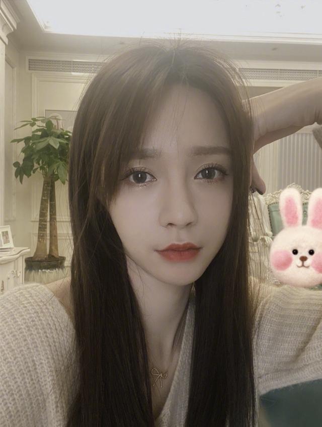 沈梦辰宅家受不了?晒自拍双目无神,p图过度撞脸baby