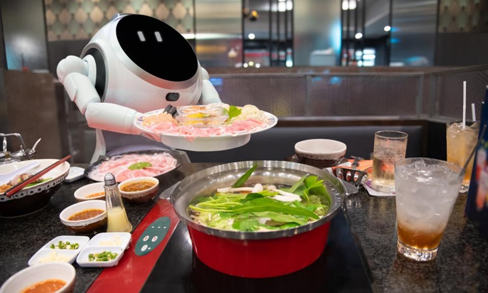 机器人餐厅是未来