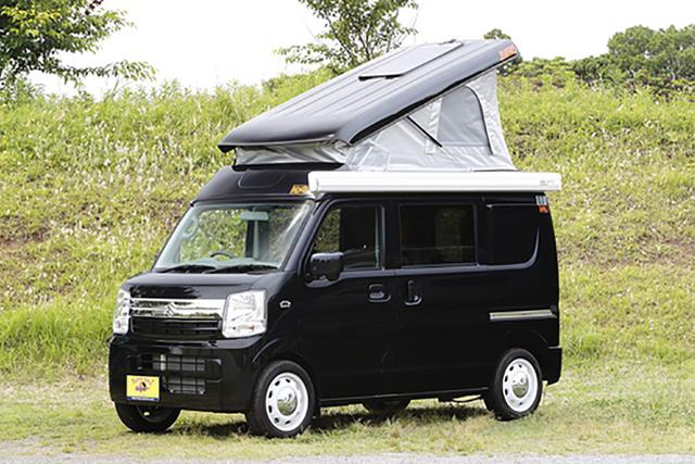 弹出式顶棚设计,售价14.3万元,铃木k-car房车可满足4人休息