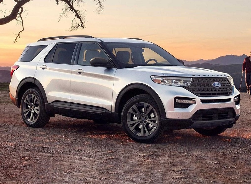 搭载v6双涡轮增压发动机福特探险者xlt官图发布