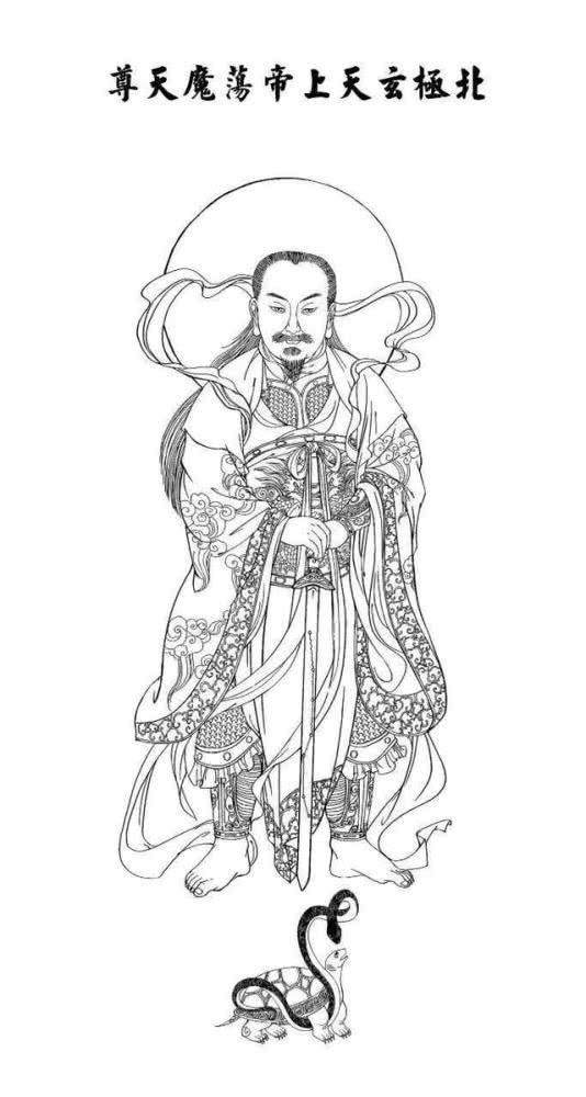 其实不然,白素贞并非普通的蛇妖,她本是北极真武大帝脚下的一条蛇,也