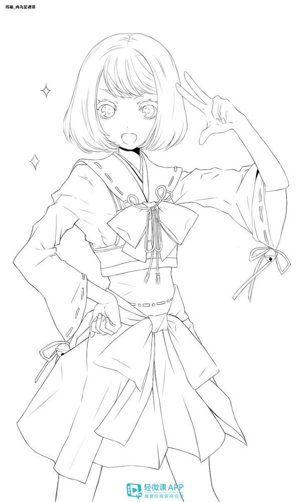 绘画初学者怎么练习画线条漫画线稿新手练习技巧