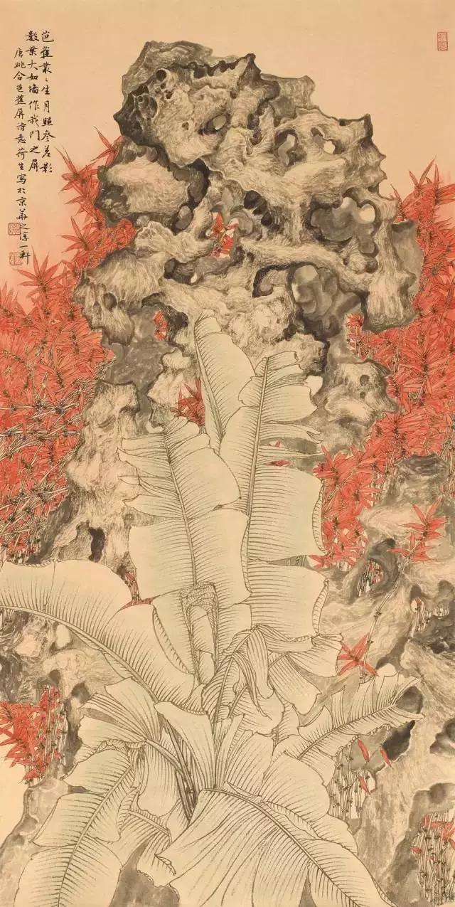 夏荷生国画作品欣赏