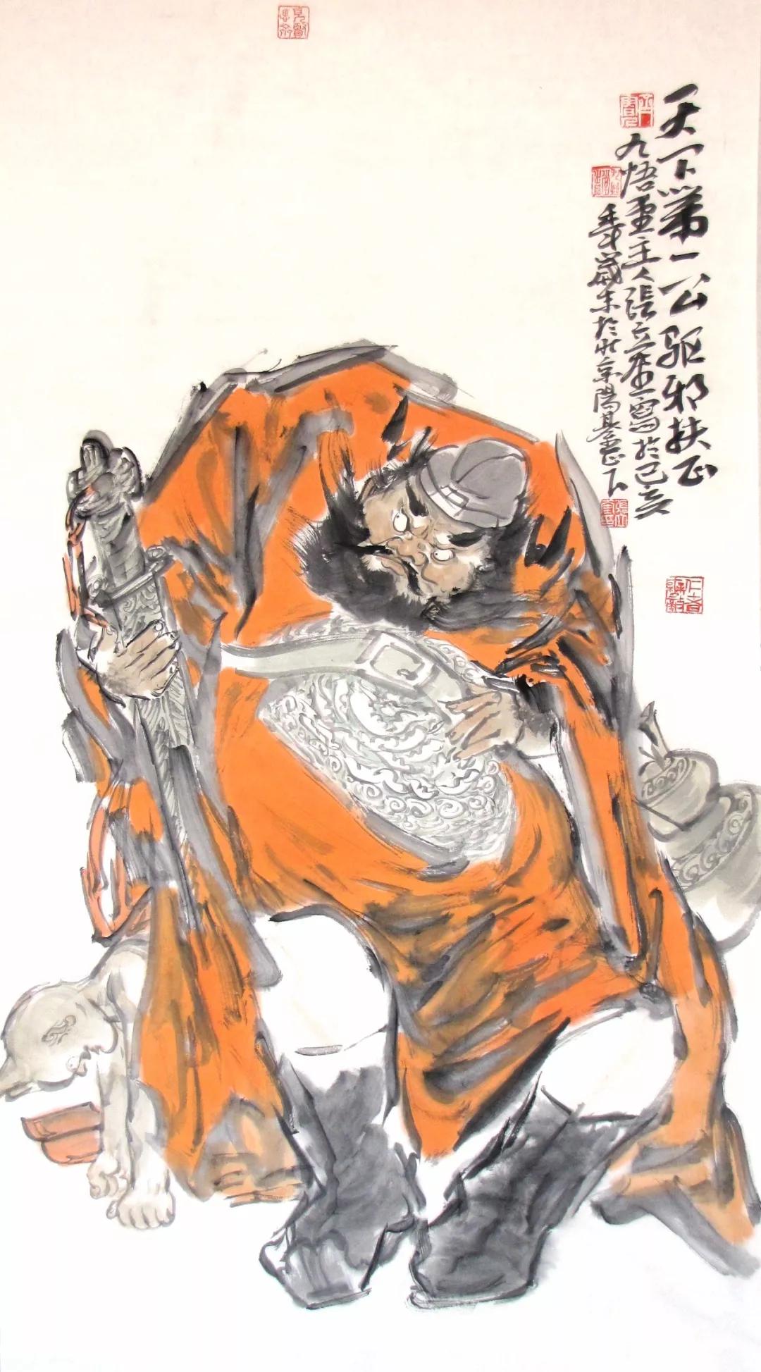 鼠年贺岁|张立奎中国画作品欣赏