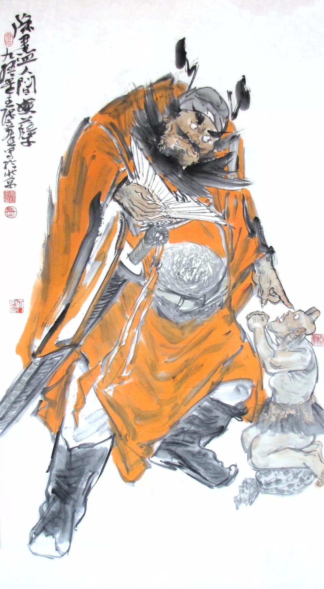 鼠年贺岁|张立奎中国画作品欣赏