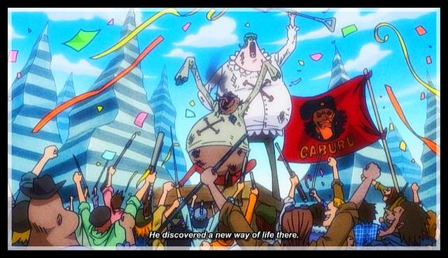 海贼王921集 卡里布动画中先输给甚平 后与斯科奇和德雷克大战 卡里布 斯科奇 甚平 新浪新闻