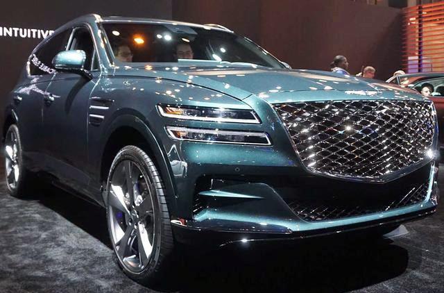 硬刚宝马X5？现代最豪华SUV亮相，前脸酷似宾利，配6缸3.5L+7座