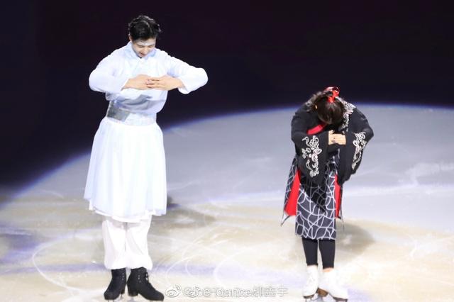 中国冰舞王牌组合再现《陈情令》引爆韩国网络,绝美演绎动人心魄