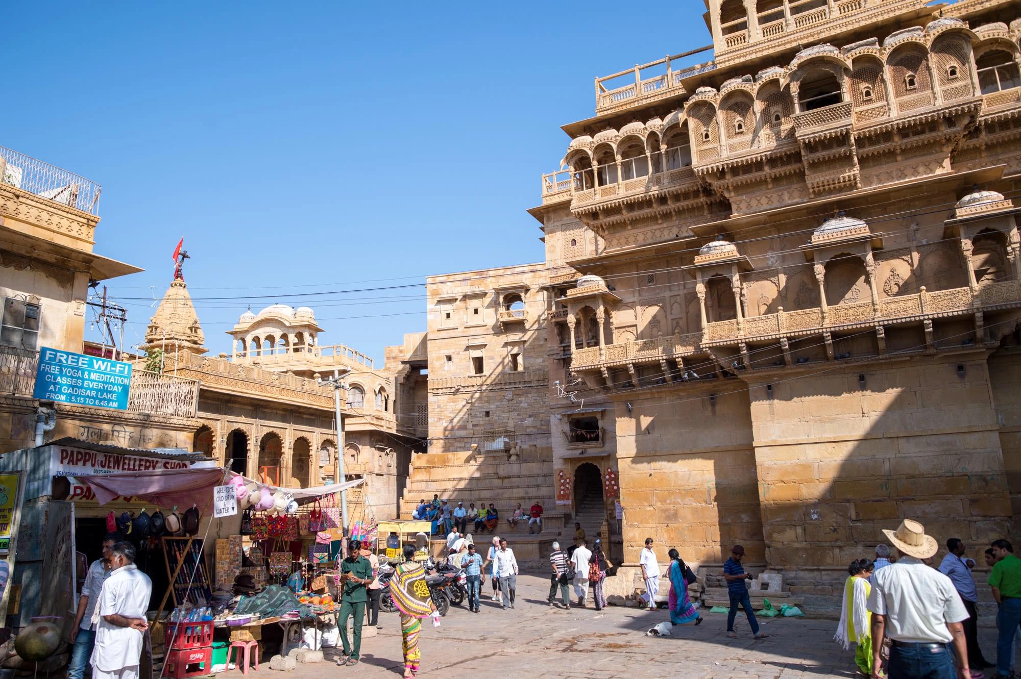 杰伊瑟尔梅尔,藏在印度塔尔沙漠中的古堡,被誉为"黄金之城"