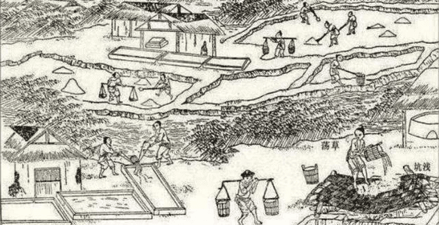 古代食盐生产成本高且利润巨大,所以历代将食盐进行官营