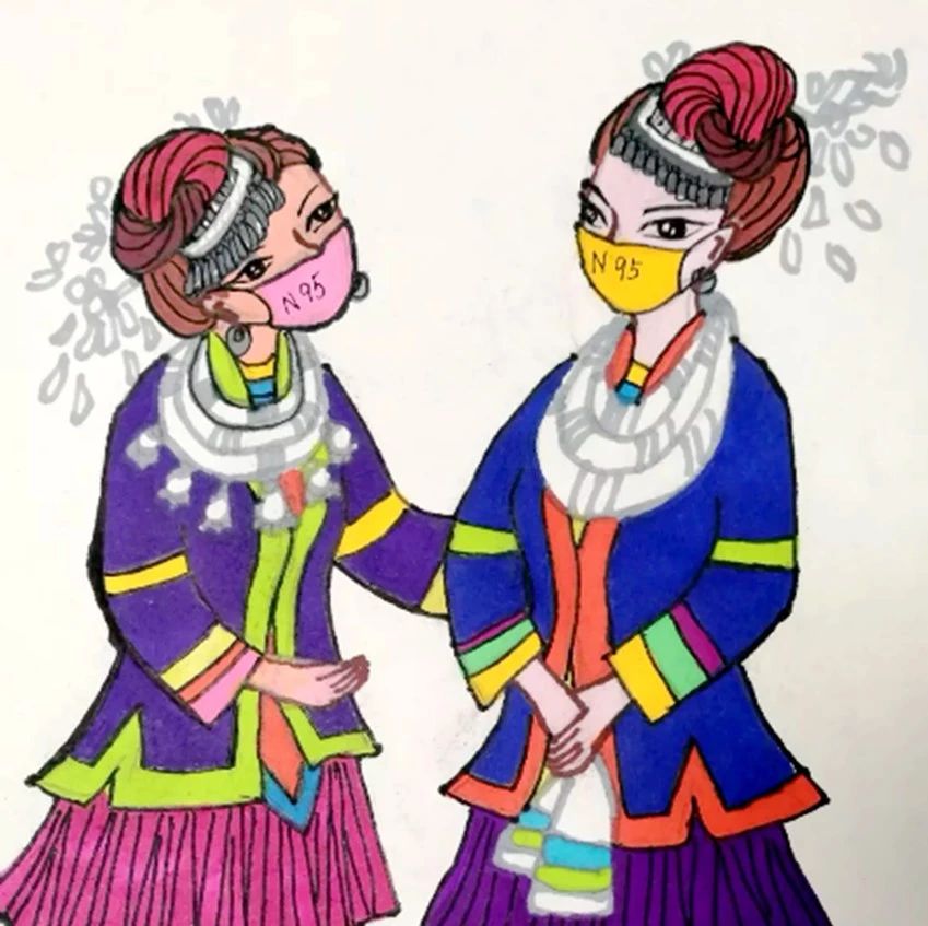 侗画,琵琶歌,顺口溜……三江抗疫宣传生动又好记