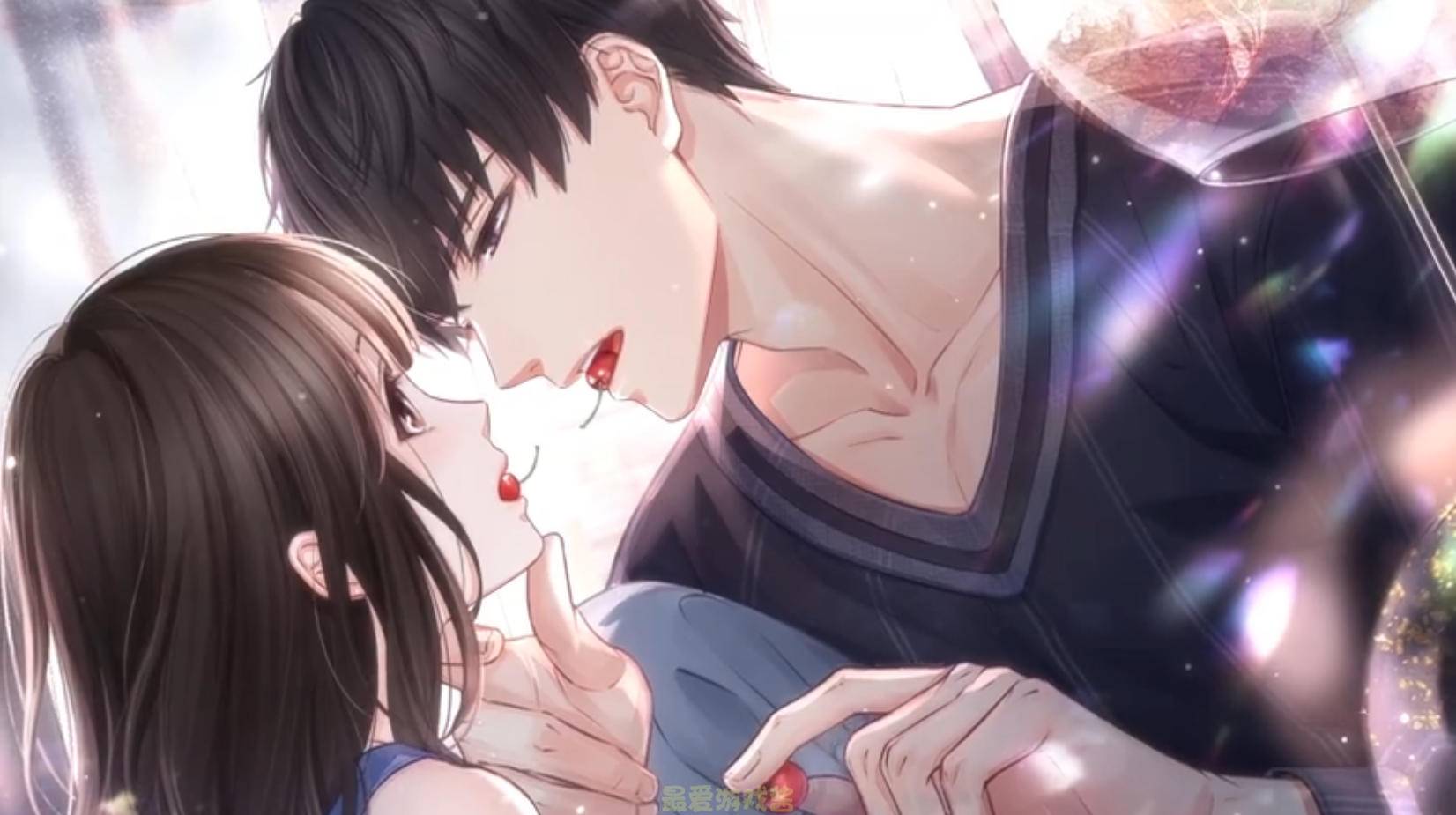 还带凌肖玩棒棒糖kiss