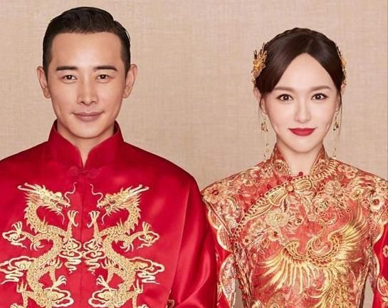 明星夫妻的中式婚纱照,黄晓明杨颖搞笑,杨晓陈妍希甜到鼾