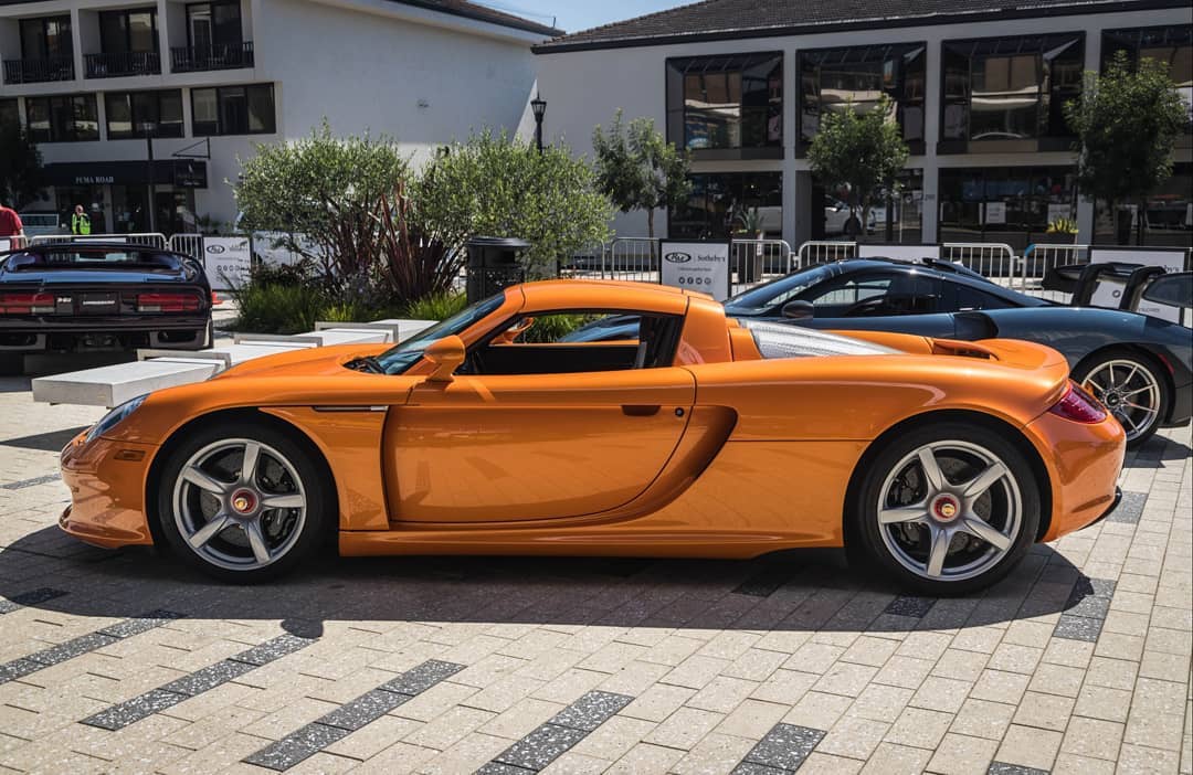 保时捷卡雷拉gt实车 简洁经典的设计