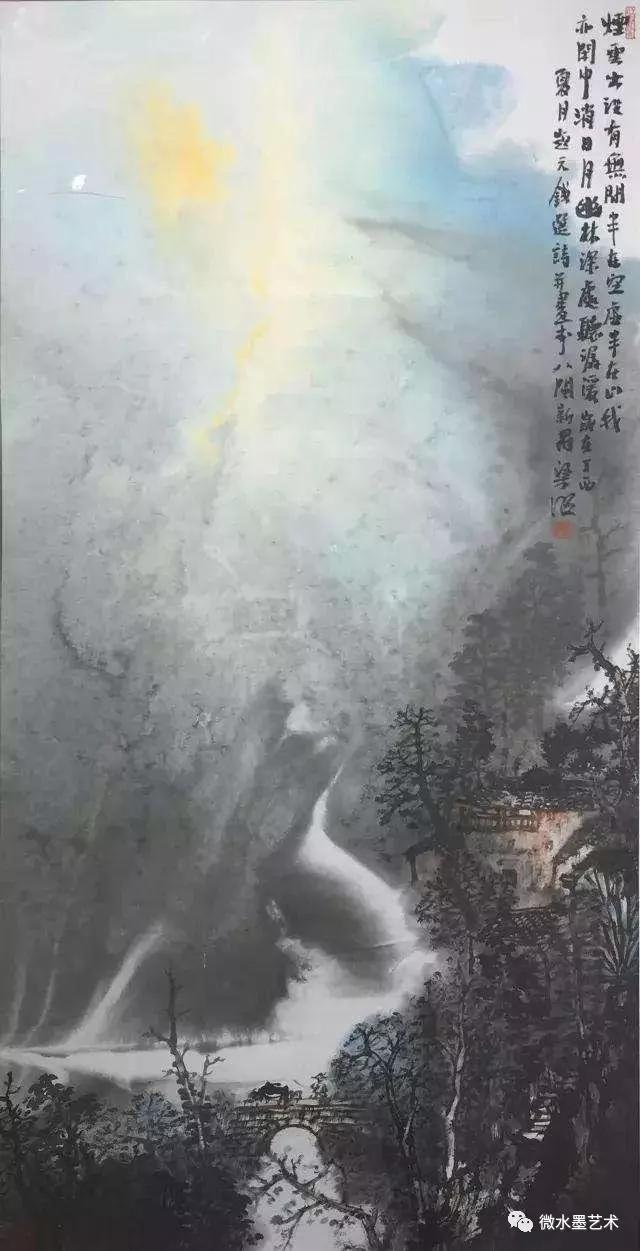 福建省|山水画|梁明_新浪新闻