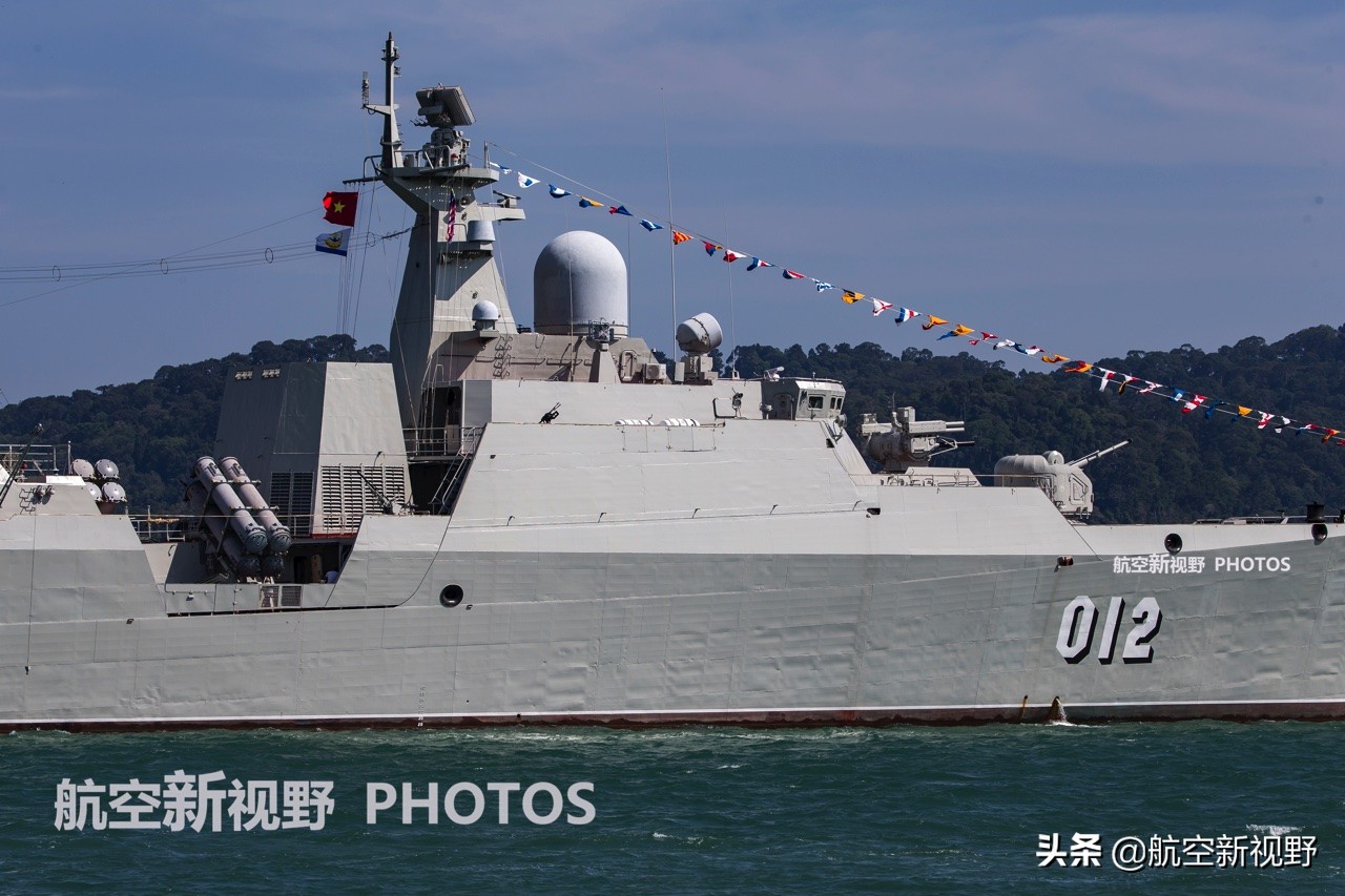 越南海军四大金刚,2000吨王牌护卫舰,麻雀虽小五脏俱全
