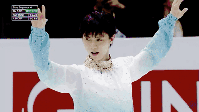 我偏不!羽生结弦还真的就是天赋异禀,完完全全为花样滑冰而生的人.