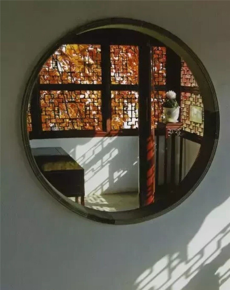 中式窗棂有多美?就像画框一样,裱住的却是大自然的美景!
