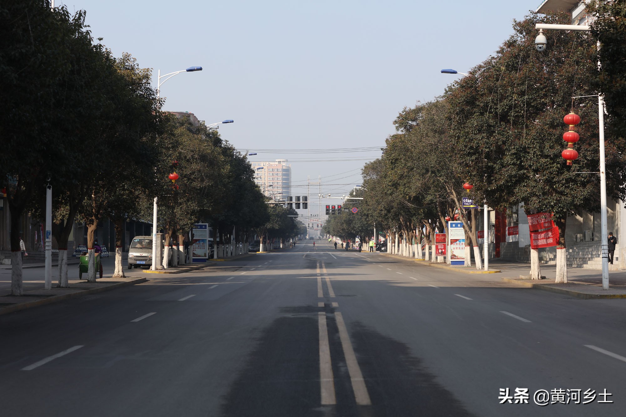 山西南大门平陆县防控转战封城第一天看看是个啥样子